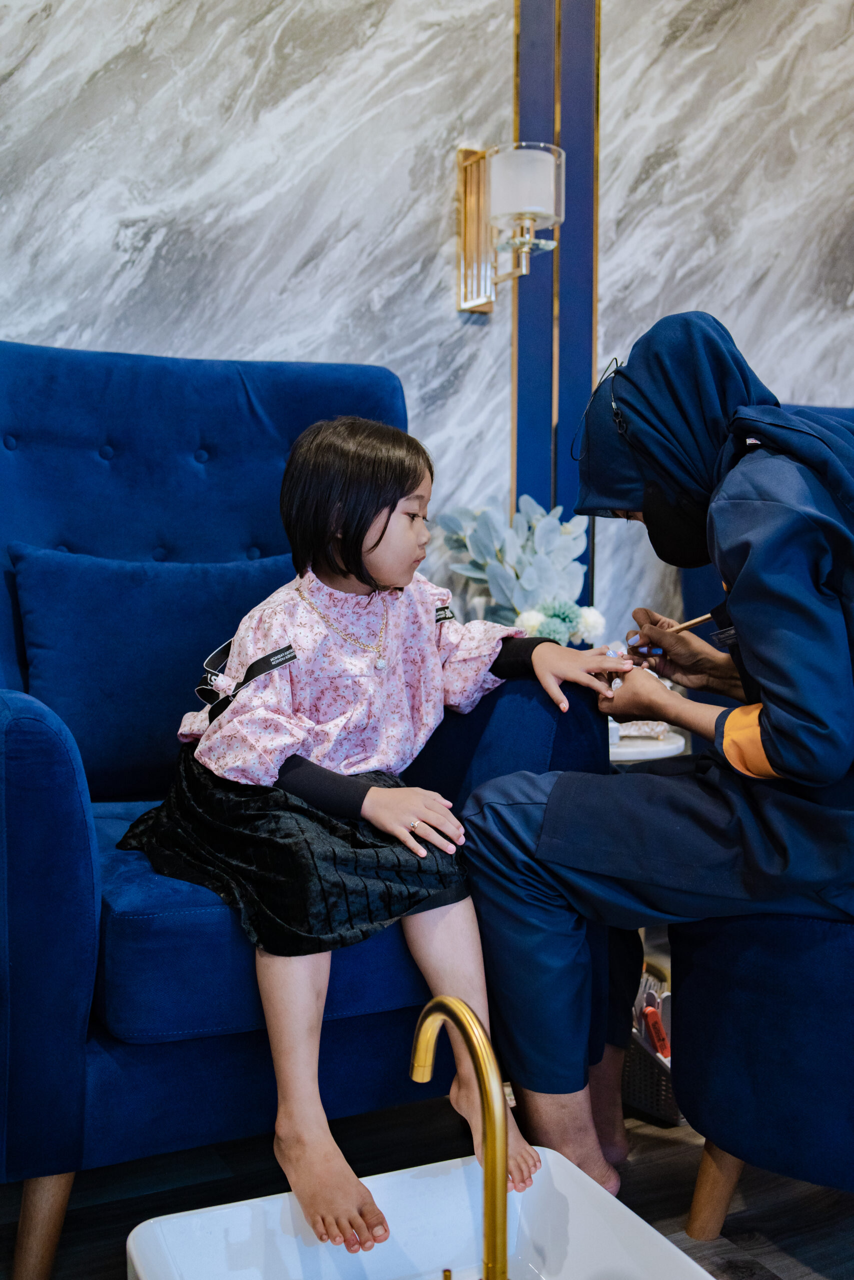 kids treatment kids nail art